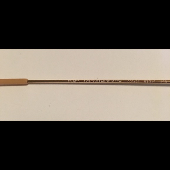 [SOLD] Ray-Ban Aviators Blue Gradient RB3025 - Picture 6 of 7